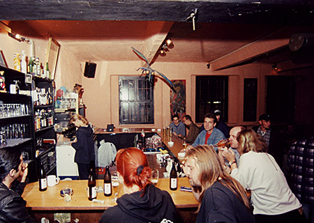 Barbereich der GrooveStation in den späten 1990er-Jahren