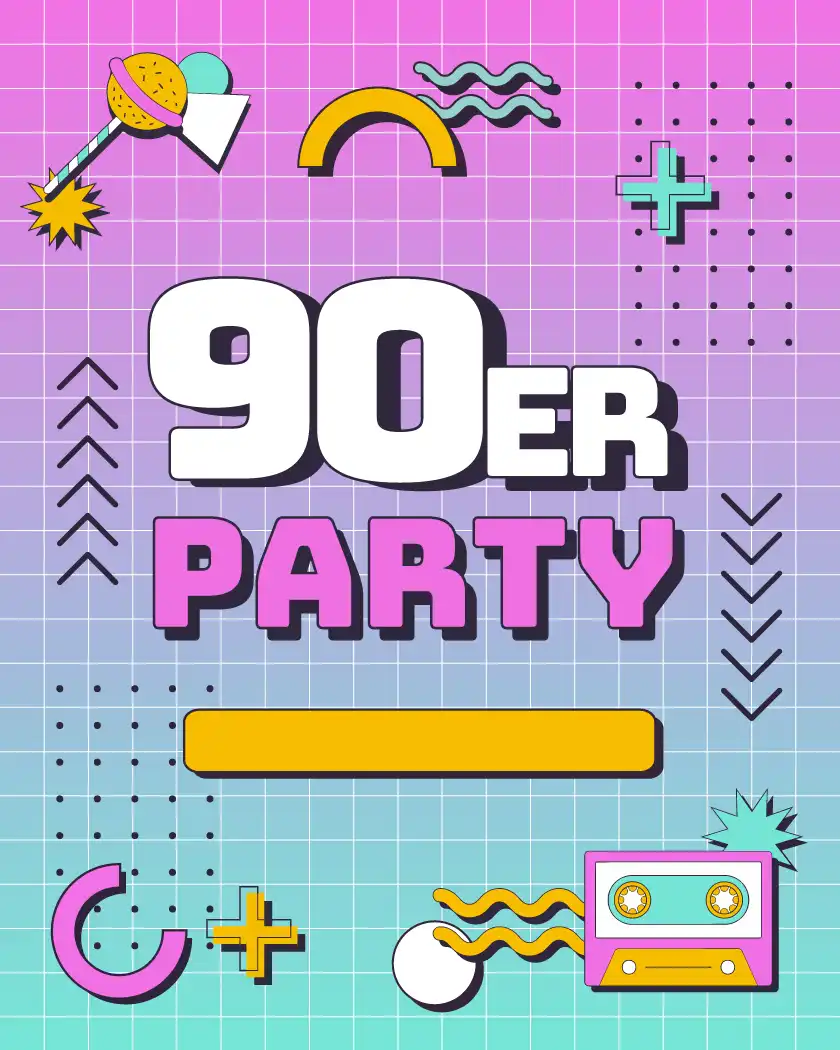 Die 90er Party