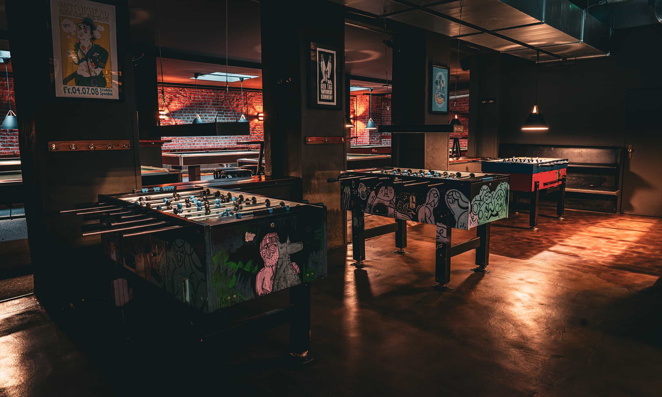 Kicker und Nebenbereich der GrooveStation